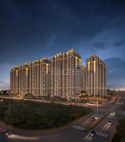 Ace Terra — luxury facade and landscaped greens, Sector 22D Yamuna Expressway